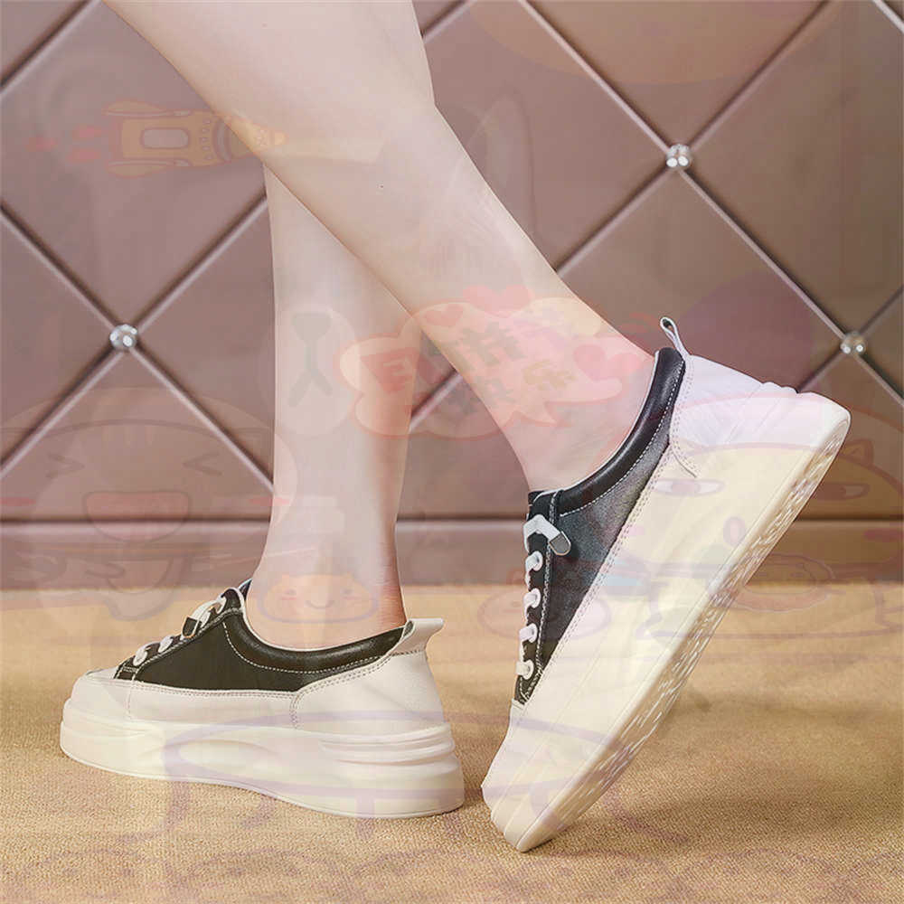 Vintage Fashion Brands Uk - LACE-up Chunky Loafers ผู้หญิงสเก็ตบอร์ดกีฬารองเท้าตะกร้ารองเท้าผ้าใบจริงแบบพกพาข่าวตะกร้า Teni ที่มีคุณภาพสูง