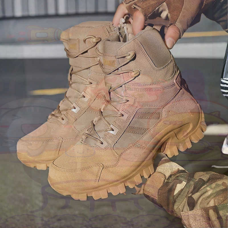 Vintage Fashion Brands Uk - Tan Long Barrel Deadlift รองเท้าผ้าใบลําลองรองเท้าผู้ชายสบายกีฬา Tenid