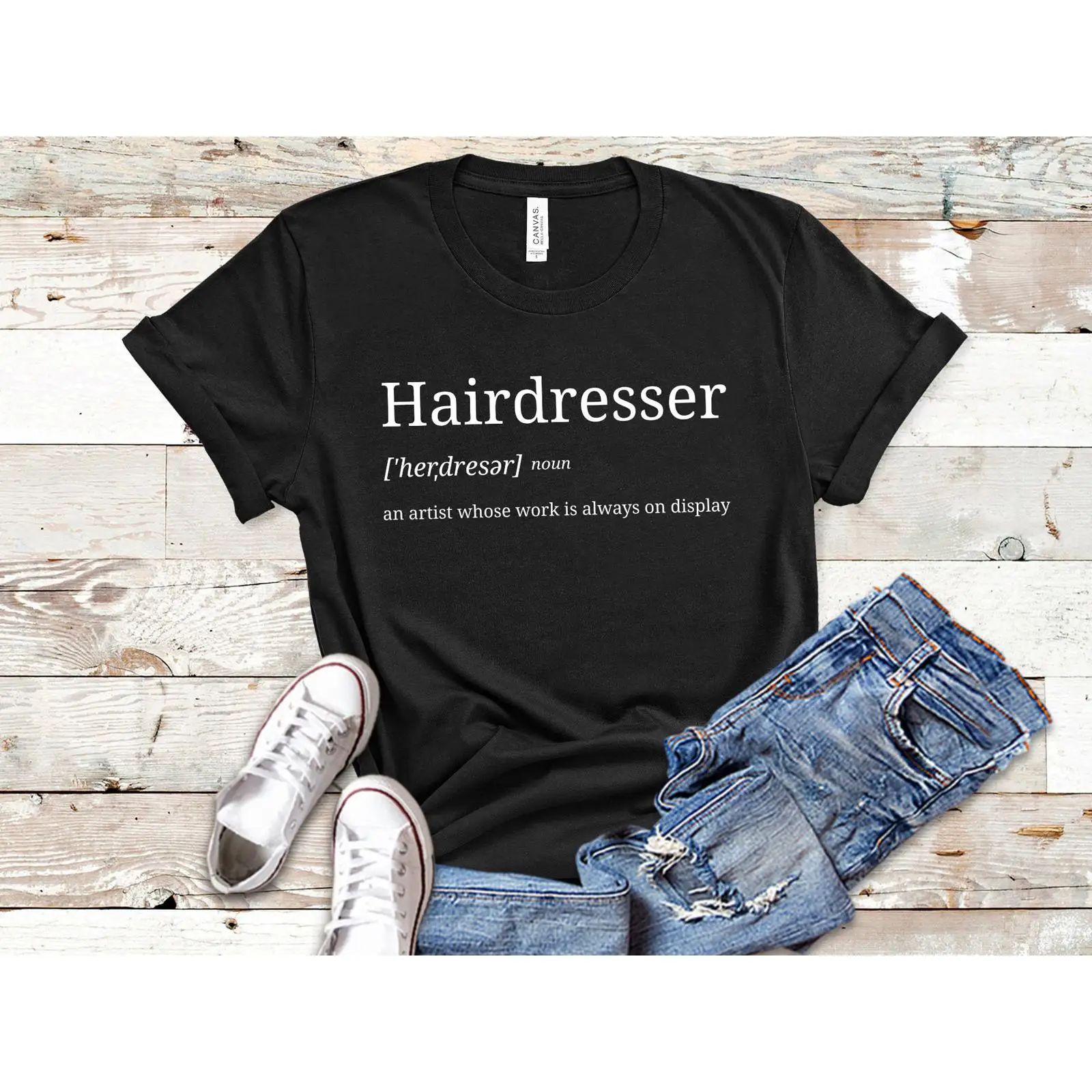 Vintage Fashion Quotes Short - เสื้อยืดช่างทำผม ช่างทำผม ช่างจัดแต่งทรงผม สำหรับคำคมสไตล์วินเทจ ลุคย้อนยุค แฟชั่นสตรีทแวร์เล็กน้อย