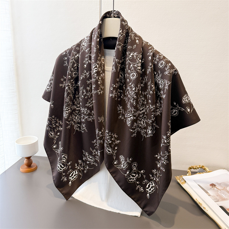 ผ้าพันคอสี่เหลี่ยมหรูหราสไตล์ว - Vintage Fashion Hijab บทวิจารณ์และราคา