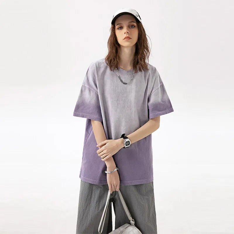 เสื้อยืดคอตตอนคุณภาพสูง 300 กร - Vintage Fashion T Shirts บทวิจารณ์และราคา