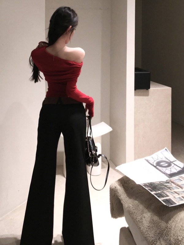 เสื้อยืดแขนยาวสไตล์สาวเซ็กซี่  - Vintage Fashion T Shirts บทวิจารณ์และราคา