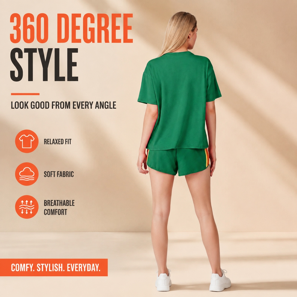 ชุดเซ็ตแทรคสูทผู้หญิง 2 ชิ้น เ - Vintage Fashion T Shirts บทวิจารณ์และราคา