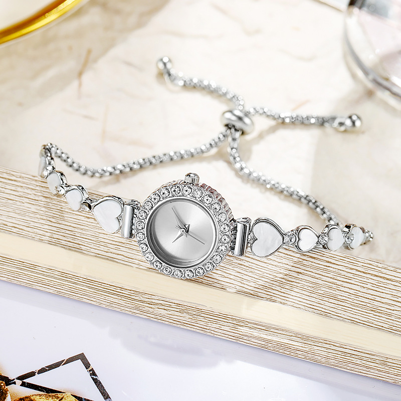 นาฬิกาควอตซ์สำหรับผู้หญิง ดีไซ - Vintage Fashion Style Female บทวิจารณ์และราคา