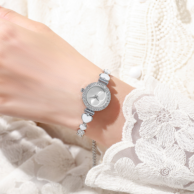 นาฬิกาควอตซ์สำหรับผู้หญิง ดีไซ - Vintage Fashion Style Female บทวิจารณ์และราคา
