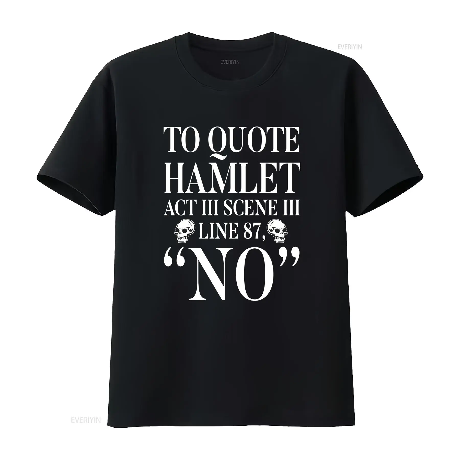 เสื้อยืดลายคำพูดแฮมเล็ต ของเช็ - Vintage Fashion Quotes Short บทวิจารณ์และราคา