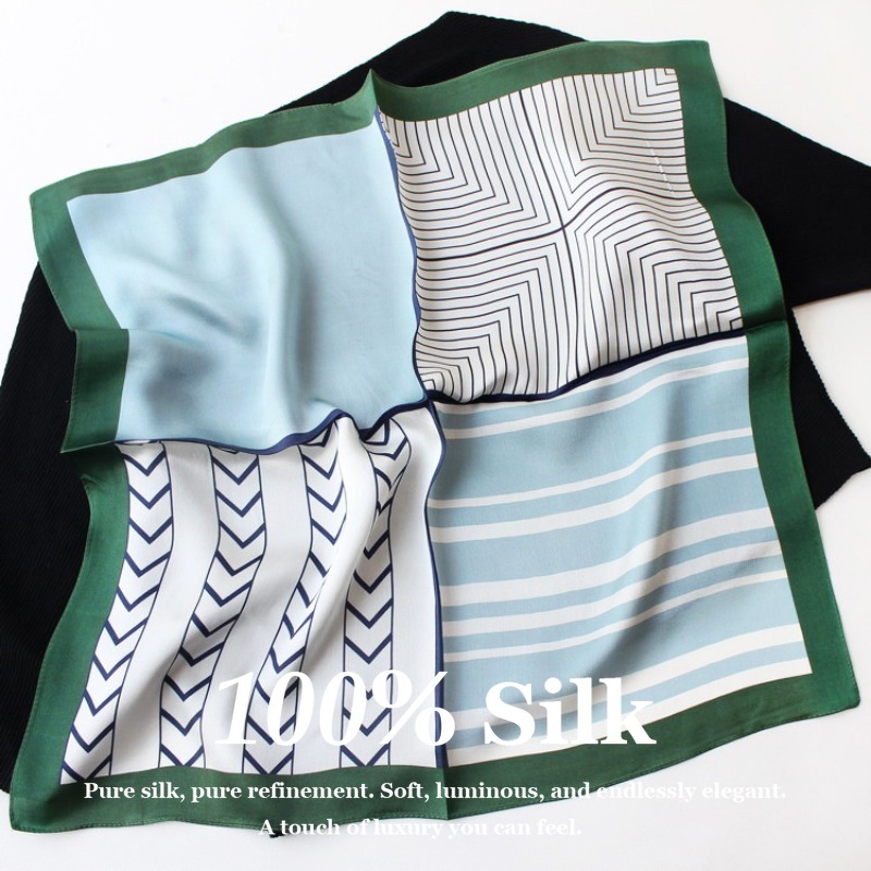 ผ้าพันคอไหมมัลเบอร์รี่แท้ 100% - Vintage Fashion Hijab บทวิจารณ์และราคา