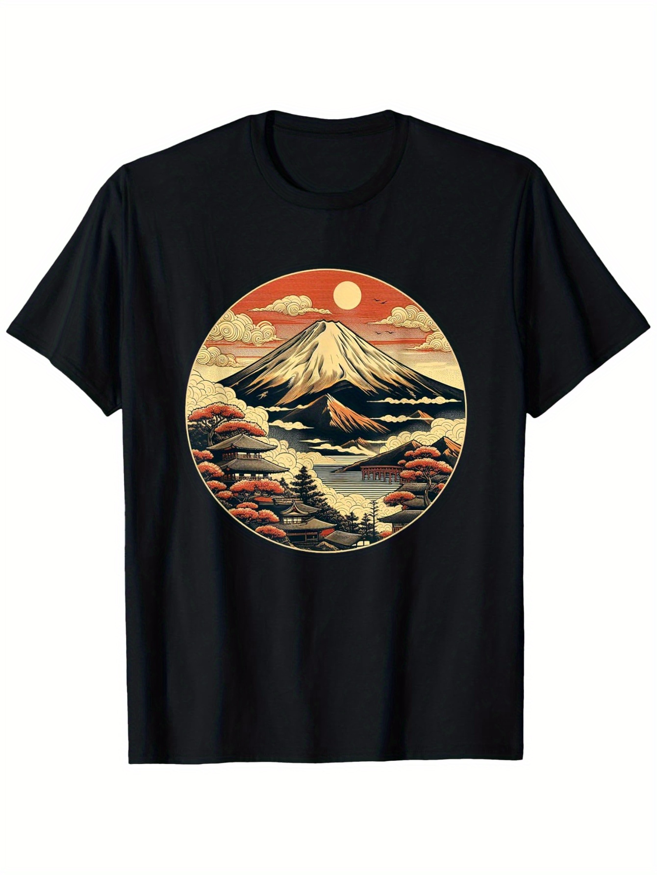 เสื้อยืดผู้ชายลายกราฟิกสีดำสไต - Vintage Fashion Illustrations บทวิจารณ์และราคา