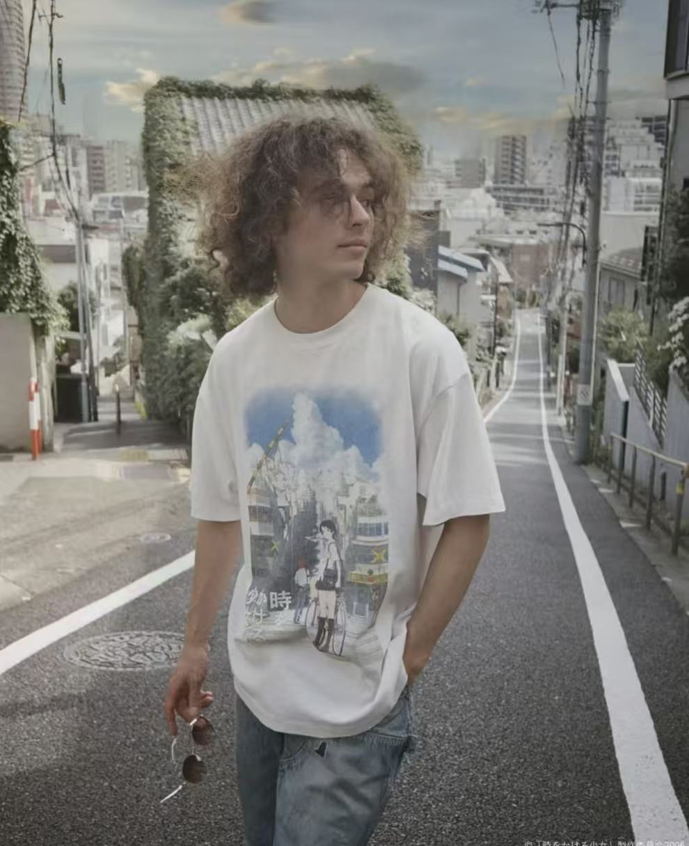 เสื้อยืดแขนสั้นแฟชั่นสไตล์อนิเ - Vintage Fashion Illustrations บทวิจารณ์และราคา