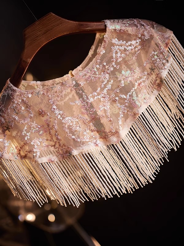 ผ้าคลุมไหล่ผู้หญิงสไตล์จีนสำหร - Vintage Fashion Style Female บทวิจารณ์และราคา