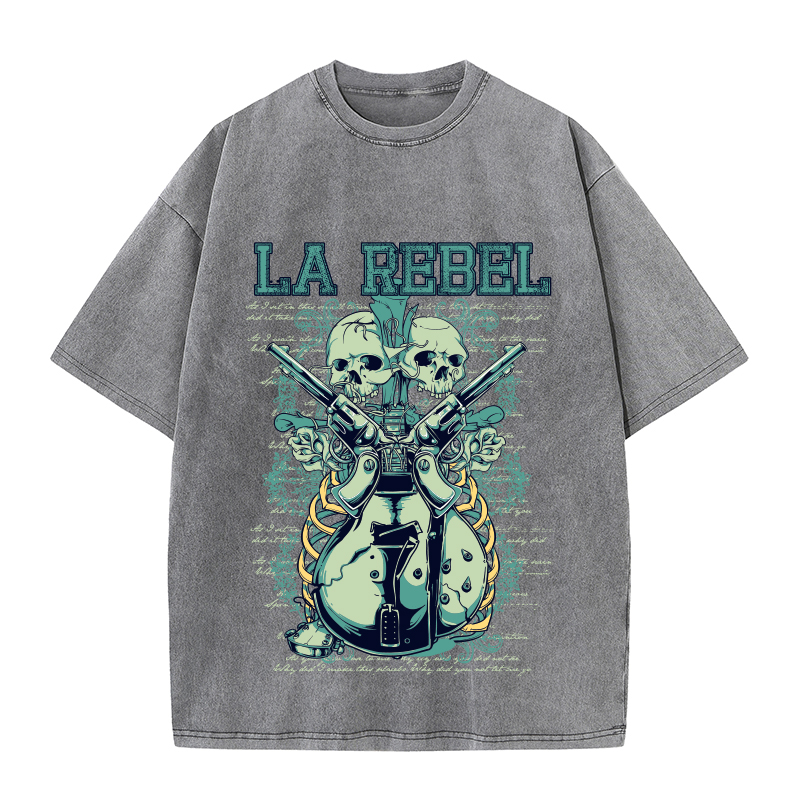 เสื้อยืดลายหัวกะโหลกแบบส่วนตัว - Vintage Fashion T Shirts บทวิจารณ์และราคา