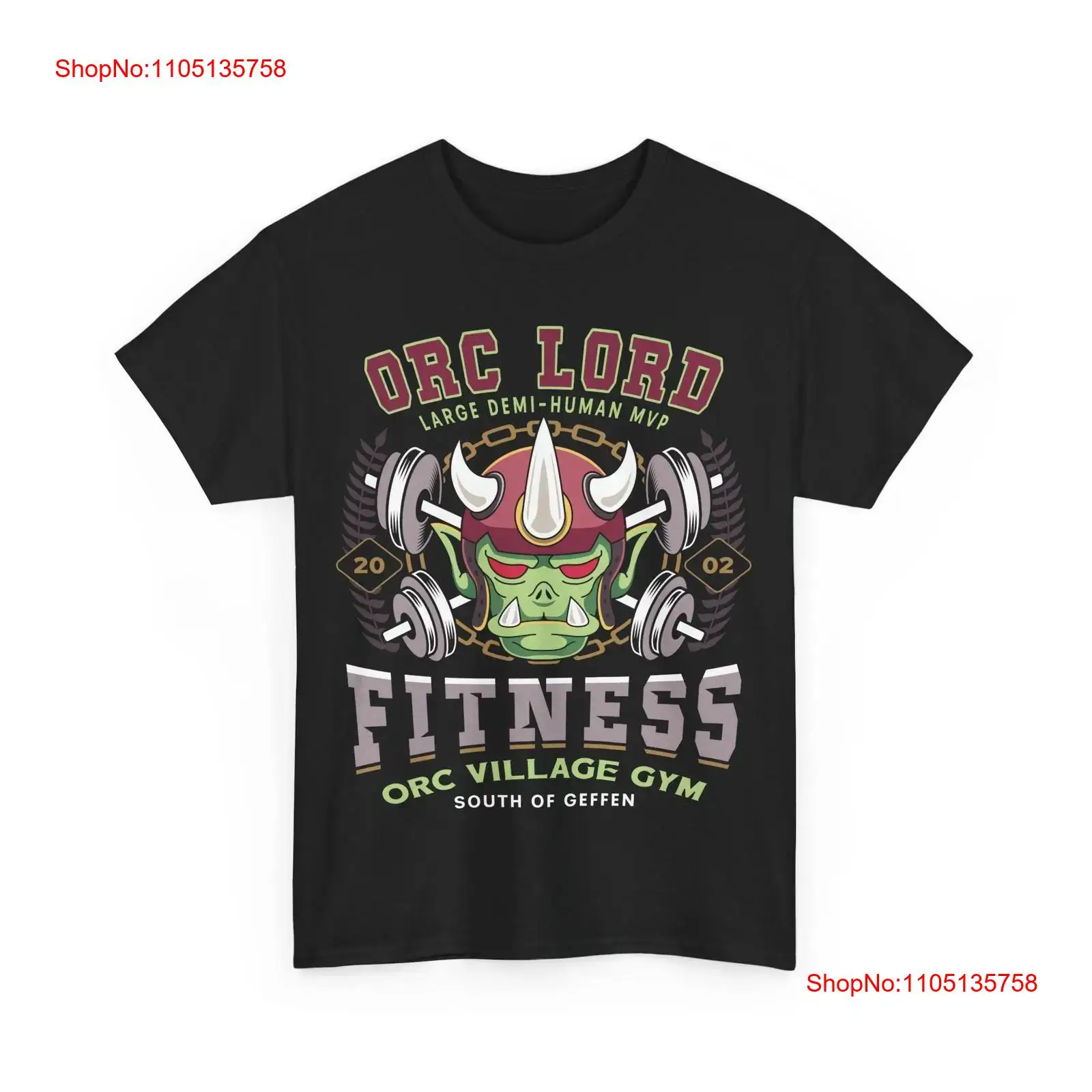 เสื้อยืดฟิตเนส Geffen Orc Vill - Vintage Fashion Video บทวิจารณ์และราคา