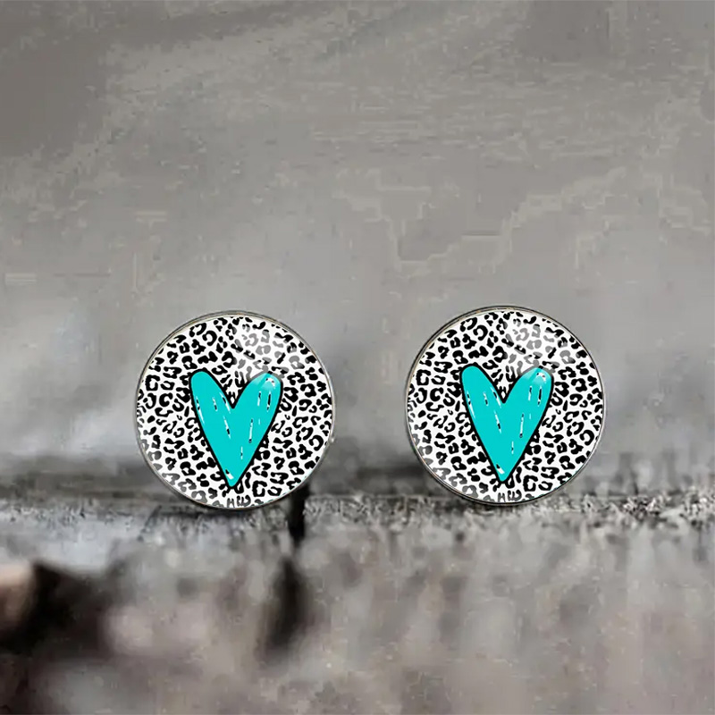 Vintage Heart Leopard พิมพ์ต่า - Vintage Fashion Illustrations บทวิจารณ์และราคา