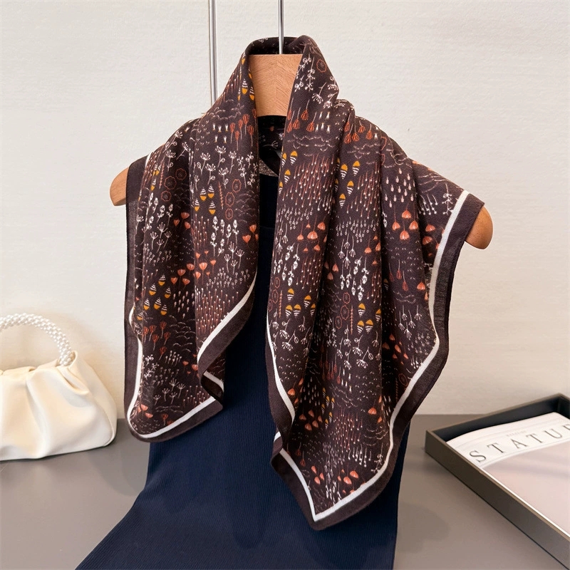 ผ้าพันคอสี่เหลี่ยมเล็ก 68 ซม.  - Vintage Fashion Hijab บทวิจารณ์และราคา