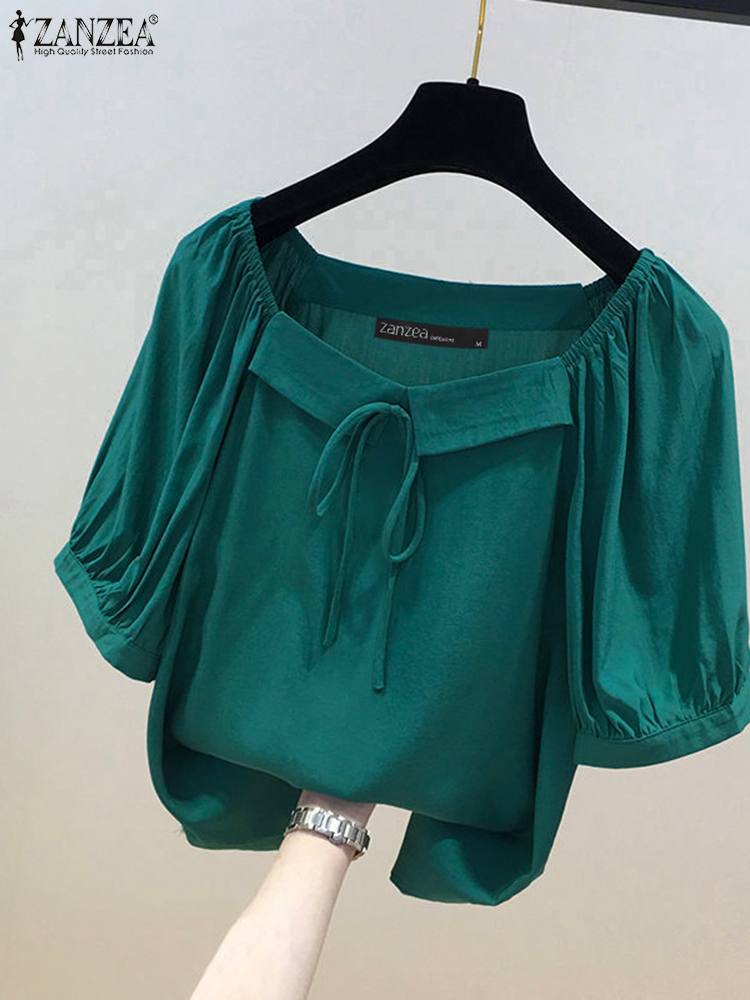 Zanzea เสื้อผู้หญิงสไตล์เกาหลี - Vintage Fashion Style Female บทวิจารณ์และราคา