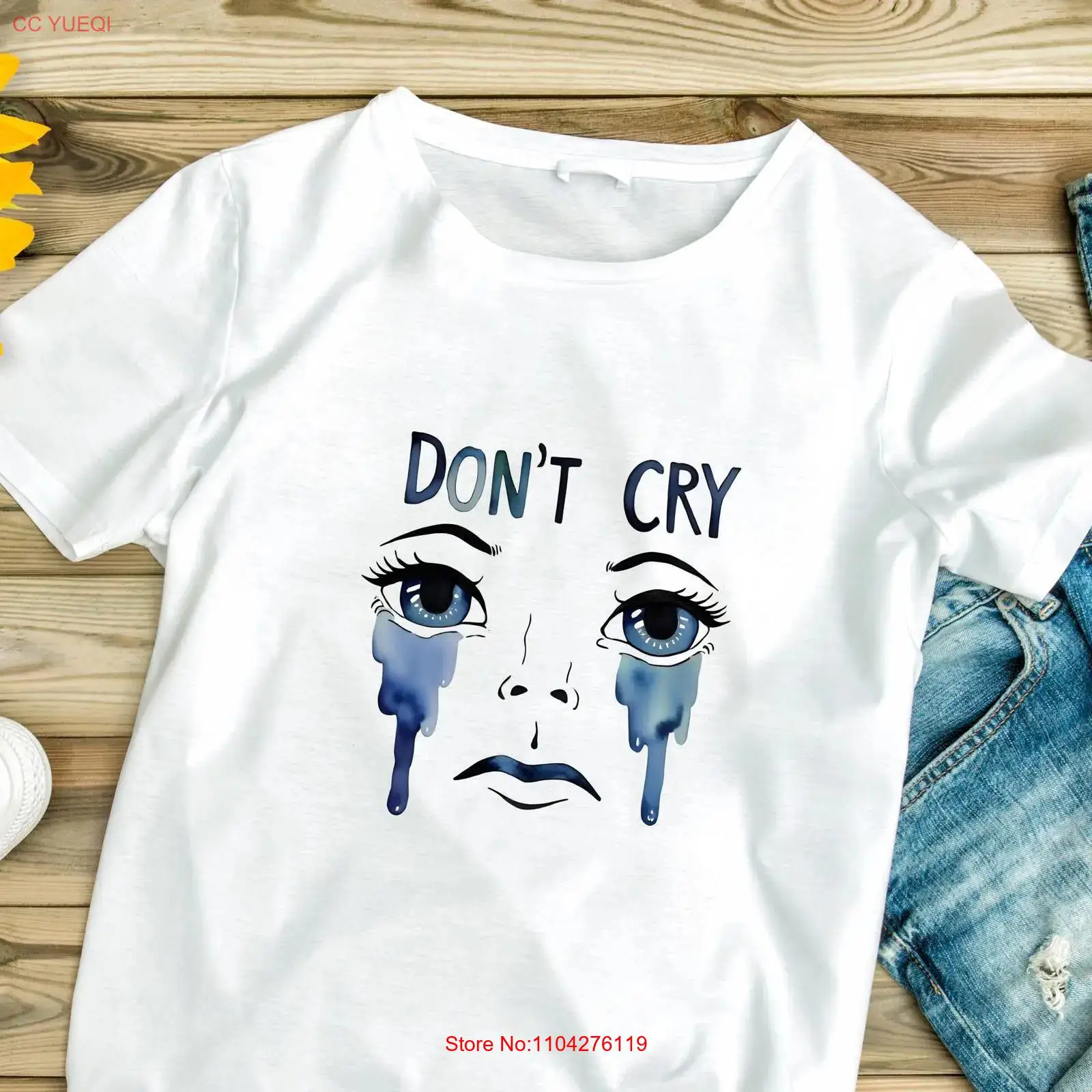 เสื้อยืดลายคำพูดแสดงอารมณ์ สีฟ - Vintage Fashion Quotes Short บทวิจารณ์และราคา