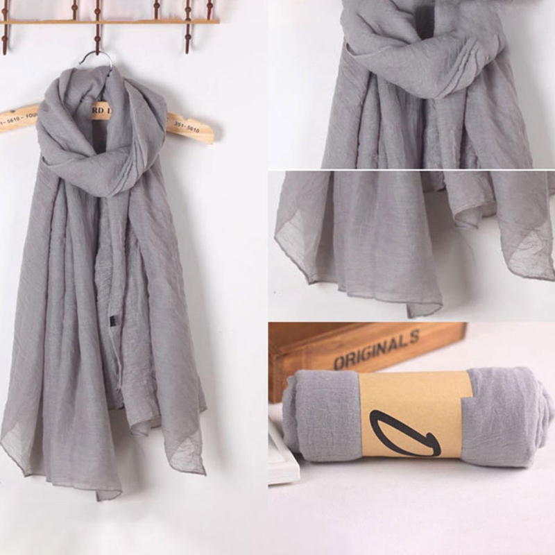2020 แฟชั่นผู้หญิงใหม่ 16 สียา - Vintage Fashion Hijab บทวิจารณ์และราคา