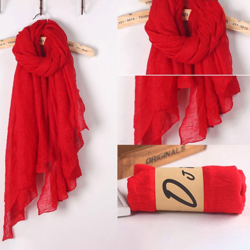 2020 แฟชั่นผู้หญิงใหม่ 16 สียา - Vintage Fashion Hijab บทวิจารณ์และราคา