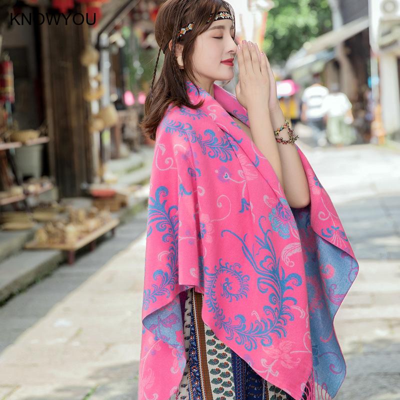 ขนาดใหญ่ผ้าพันคอสแควร์เลียนแบบ - Vintage Fashion Hijab บทวิจารณ์และราคา